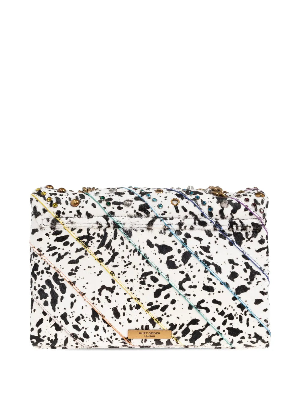 Kurt Geiger Londonlarge Kensington leather cross body bag
