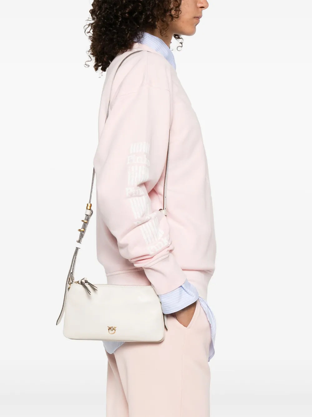 PINKOdouble-zip shoulder bag