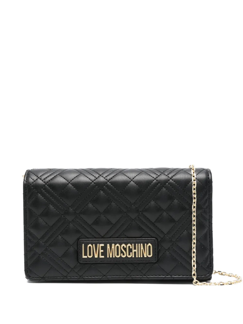 Love Moschinoquilted chain cross body bag
