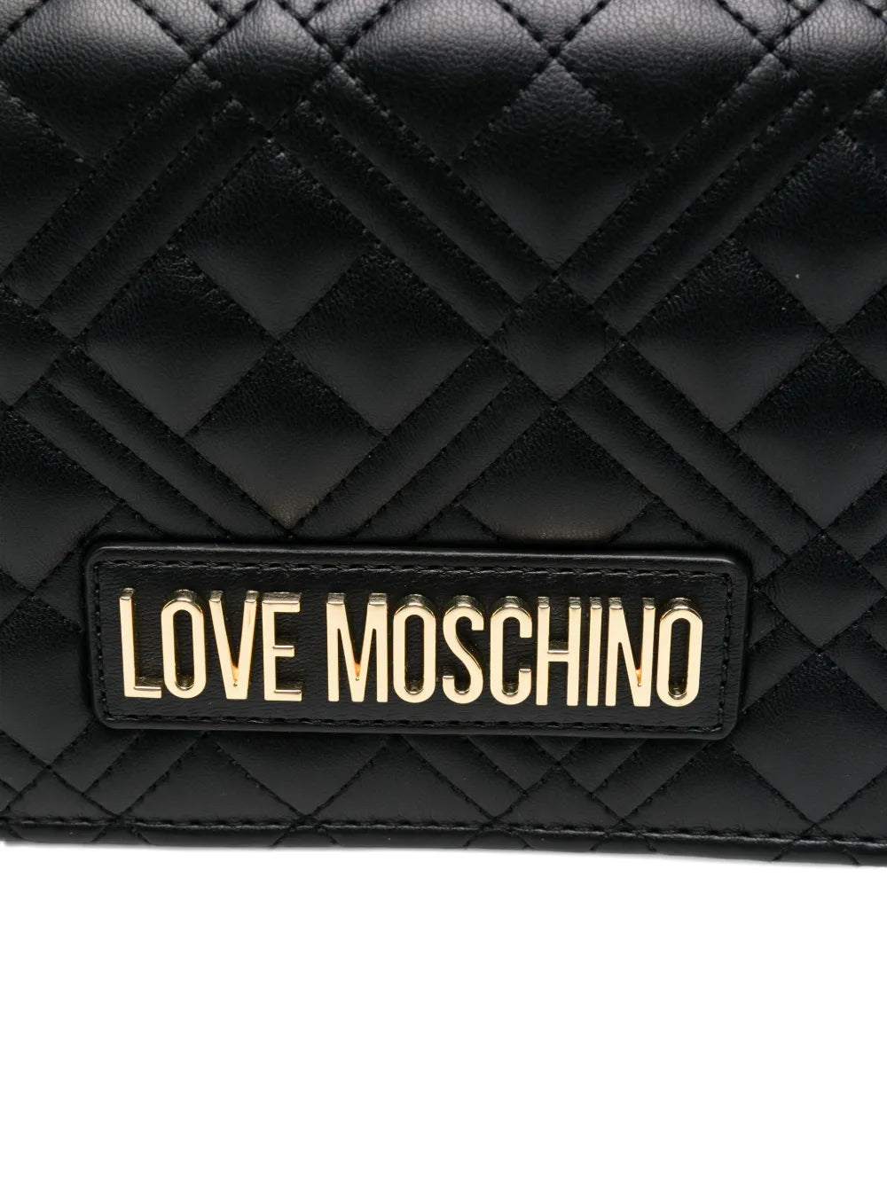 Love Moschinoquilted chain cross body bag