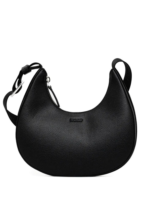 HUGOcrescent zip cross-body bag