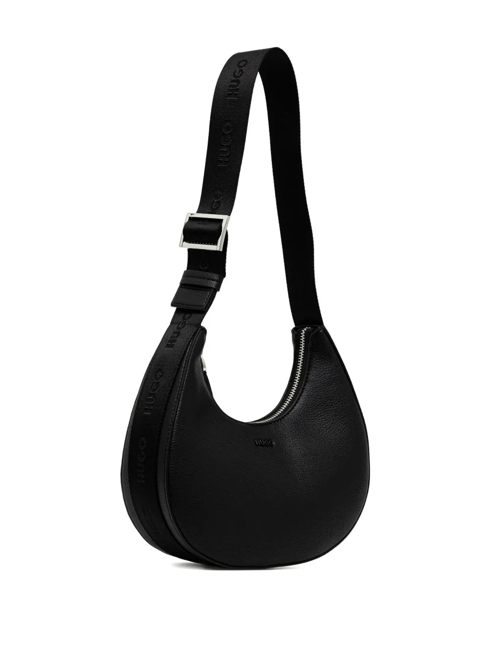 HUGOcrescent zip cross-body bag