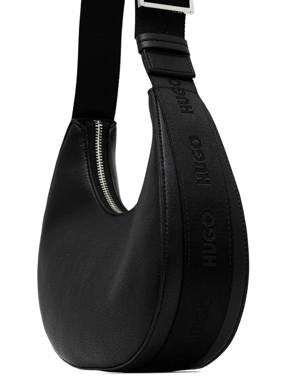 HUGOcrescent zip cross-body bag
