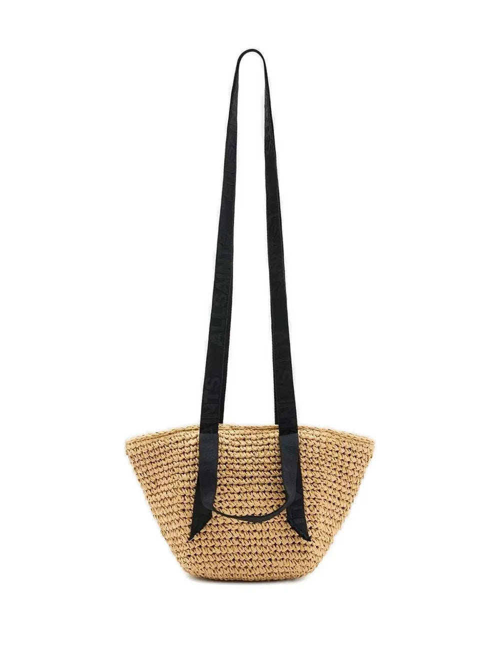 AllSaintsCelayne woven-texture top-handle mini bag