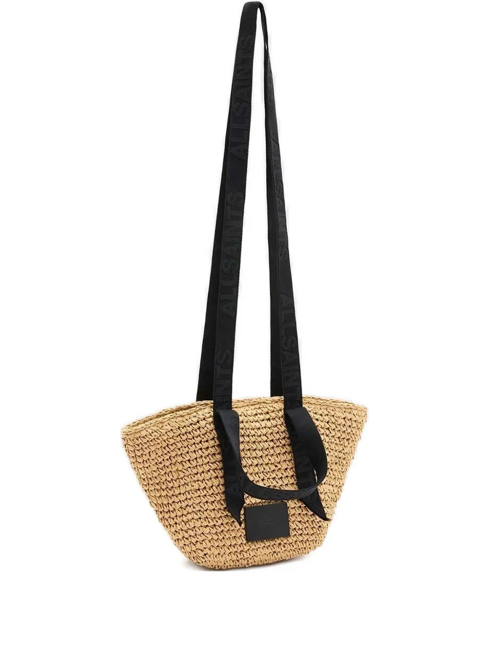 AllSaintsCelayne woven-texture top-handle mini bag