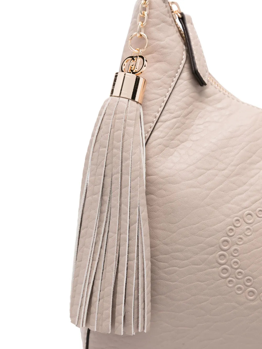 LIU JOsmall logo-embossed shoulder bag