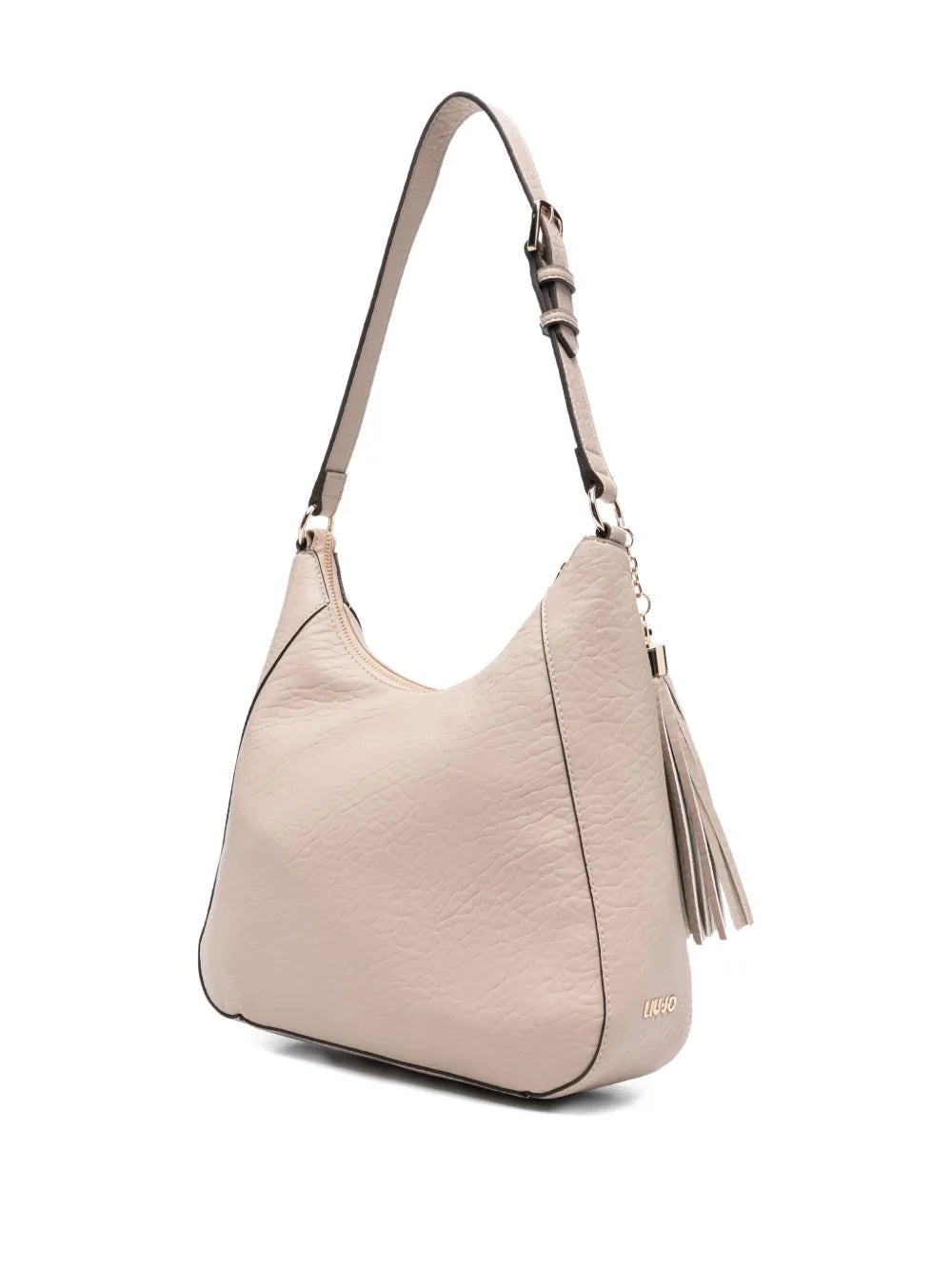 LIU JOsmall logo-embossed shoulder bag