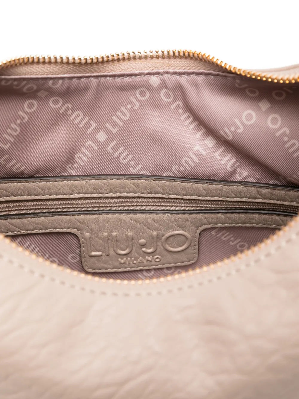 LIU JOsmall logo-embossed shoulder bag