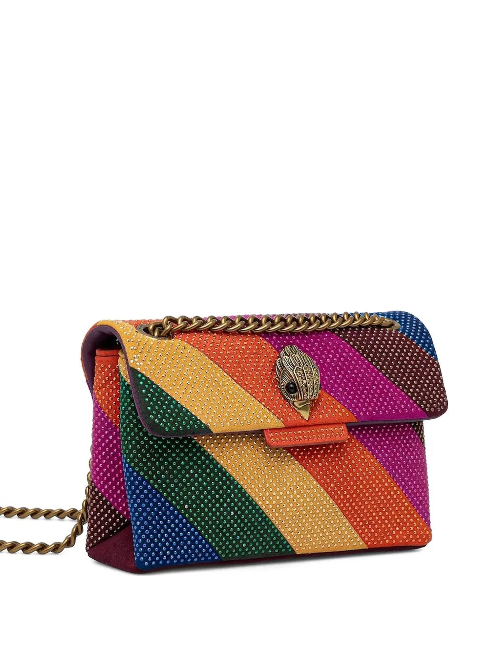Kurt Geiger Londonmini Kensington embellished crossbody bag