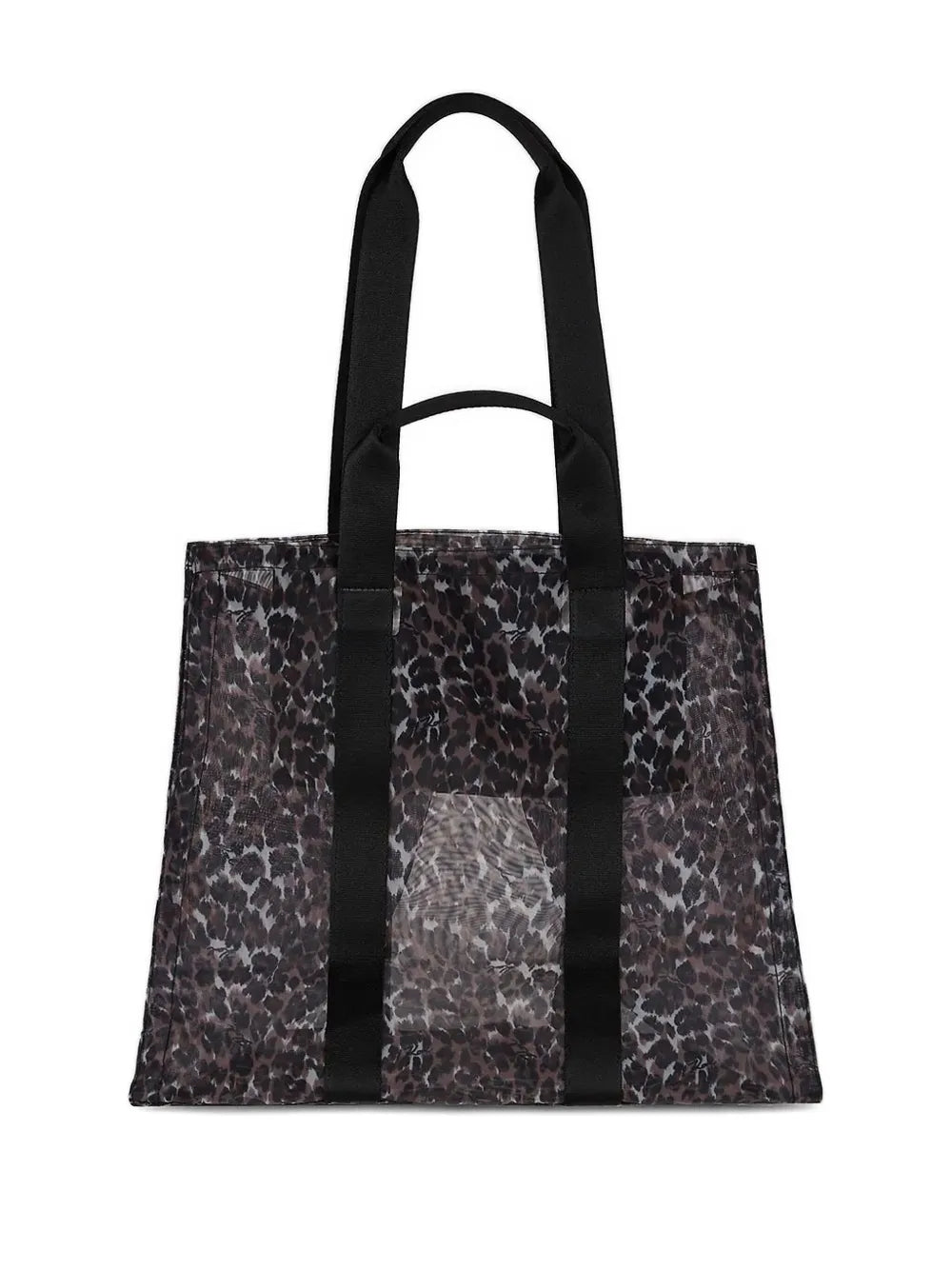 Karl LagerfeldK/Signature leopard-print beach bag