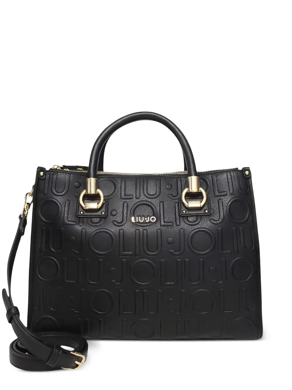 LIU JOlogo-plaque satchel