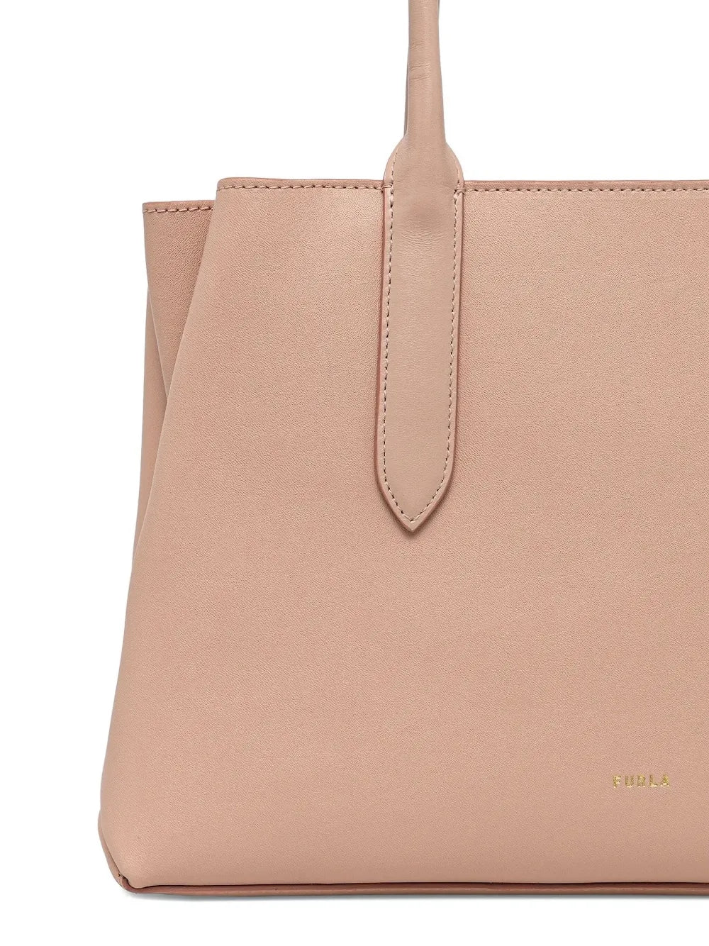 Furlaleather top-handle tote bag