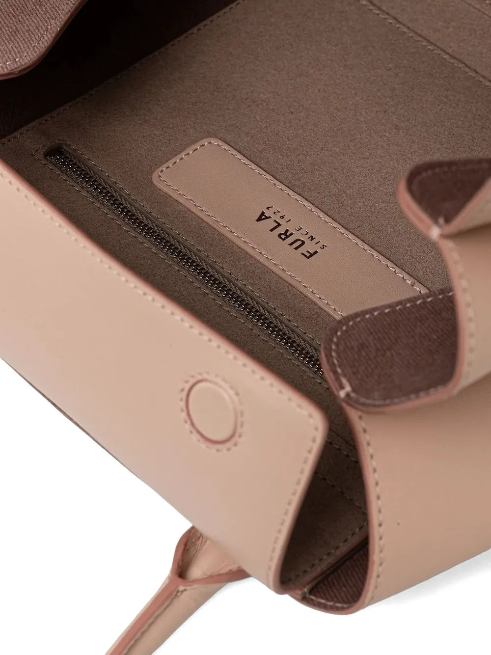 Furlaleather top-handle tote bag