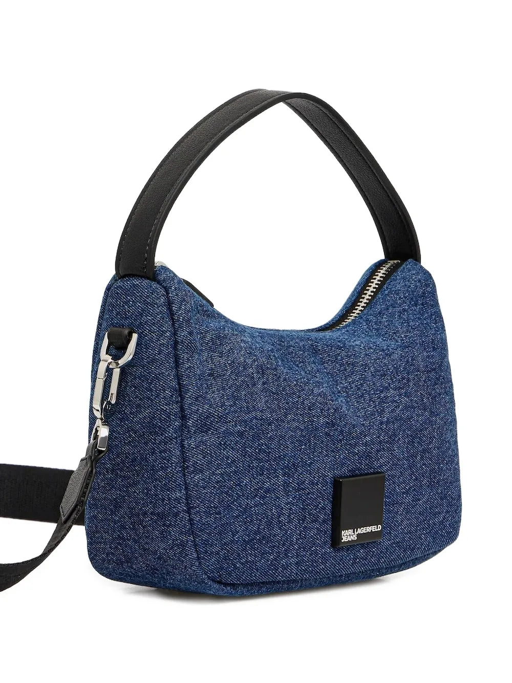Karl Lagerfeld JeansBox Logo denim crossbody bag