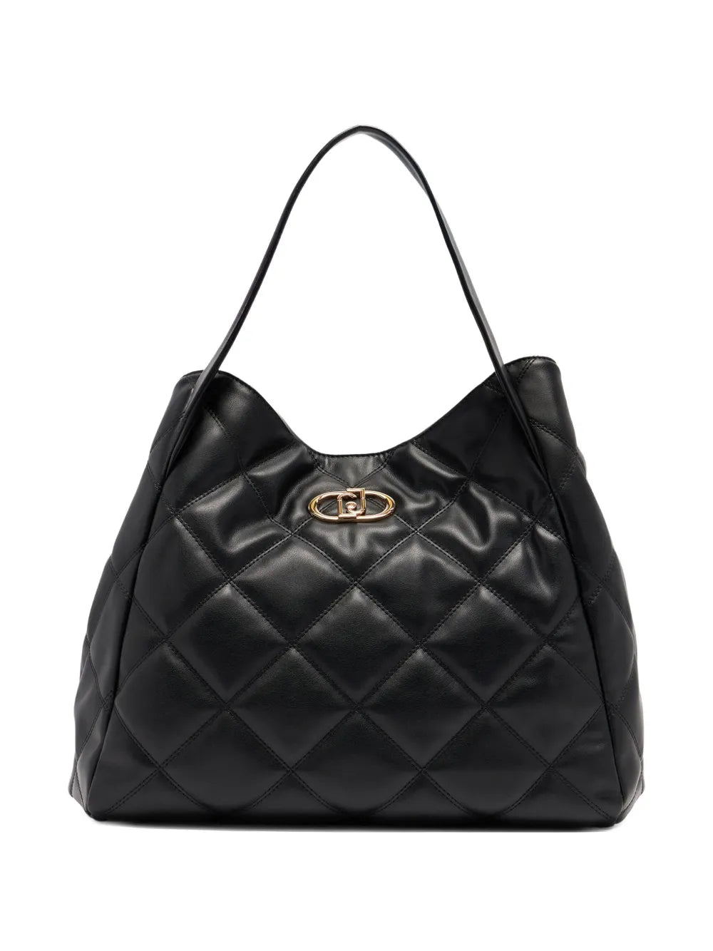 LIU JOlarge quilted logo tote bag