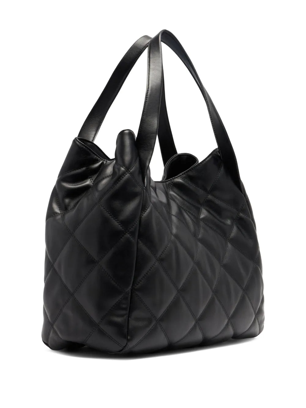 LIU JOlarge quilted logo tote bag