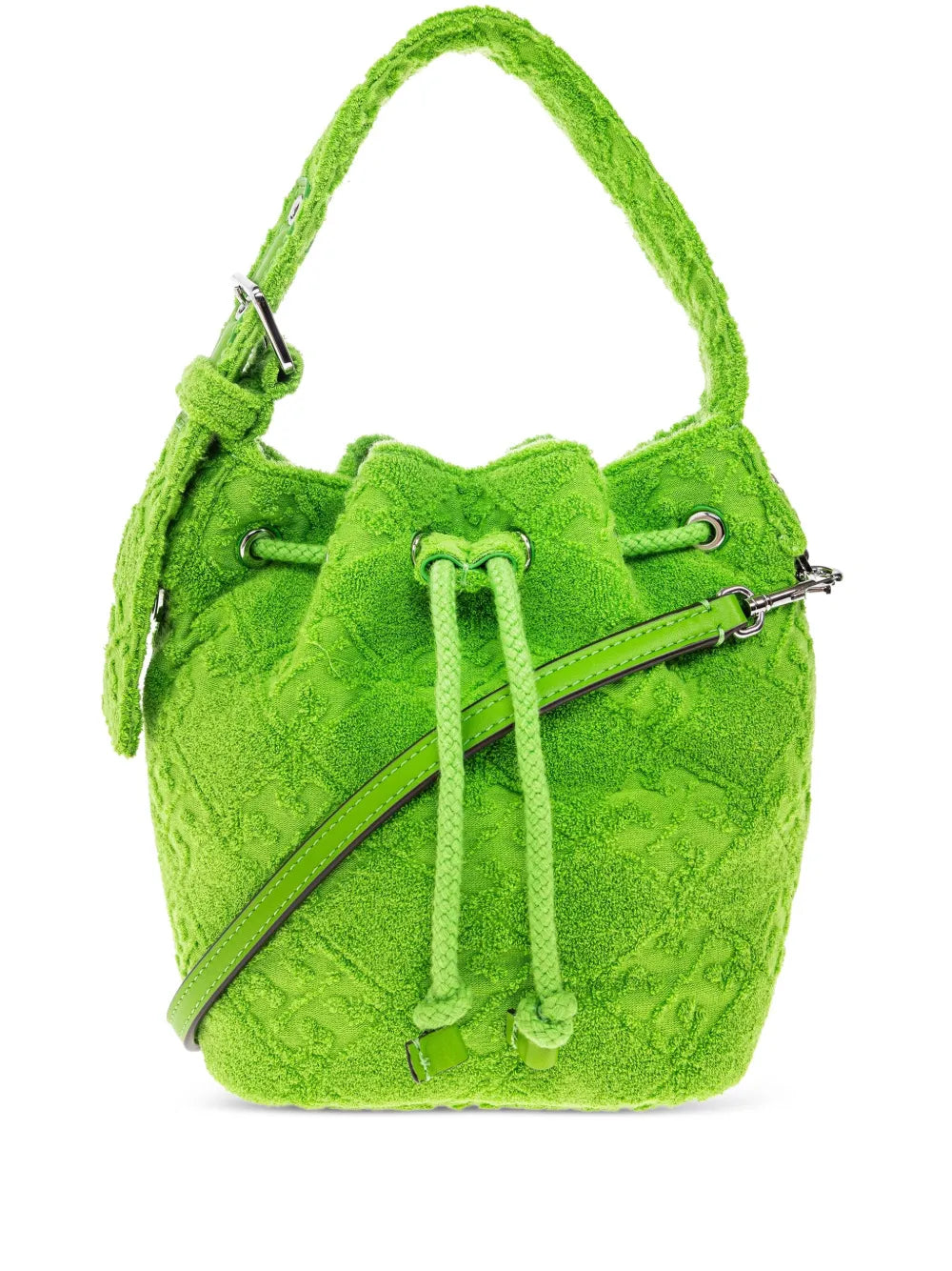 Tory Burchmini T Monogram Terry bucket bag