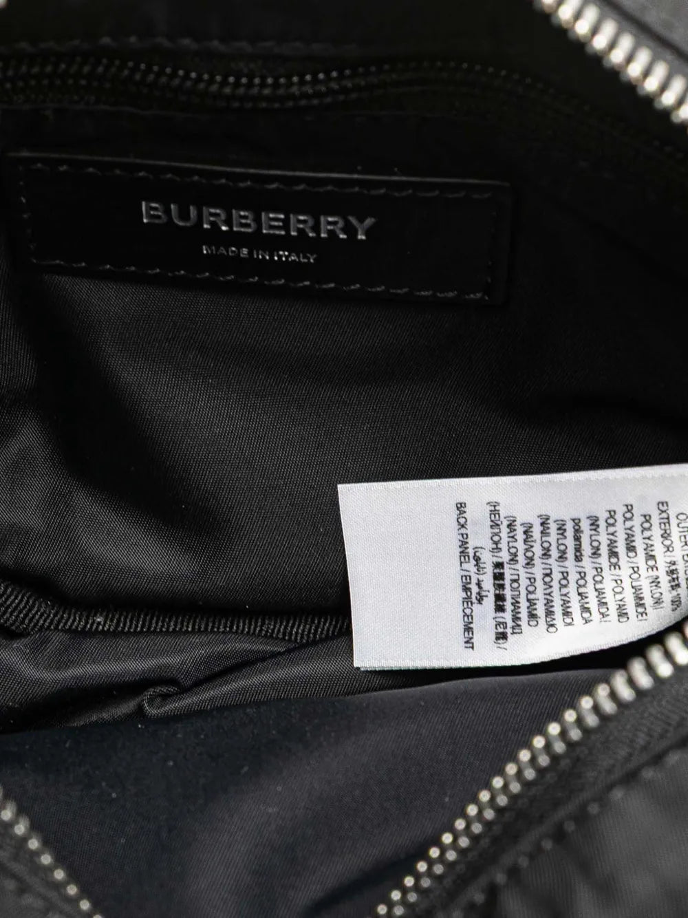 Pre-OwnedBurberry Pre-Owned2018-2025 Nylon Cannon Utility belt bag