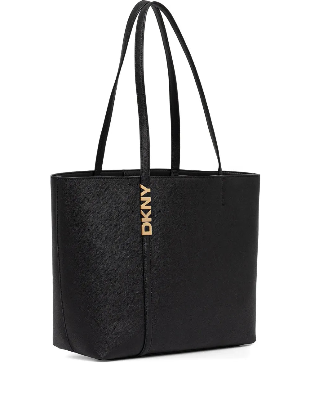 DKNYlogo-plaque tote bag