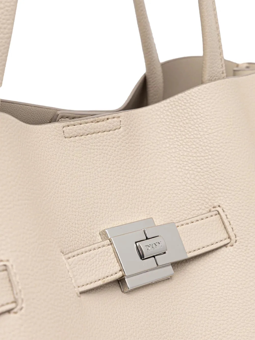 DKNYlogo-detail tote bag