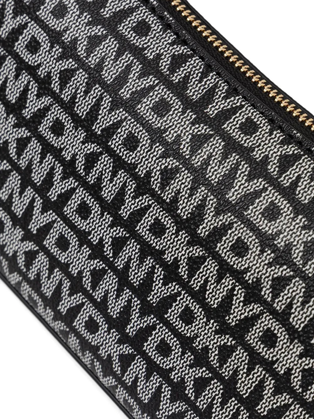 DKNYlogo-plaque top-handle bag