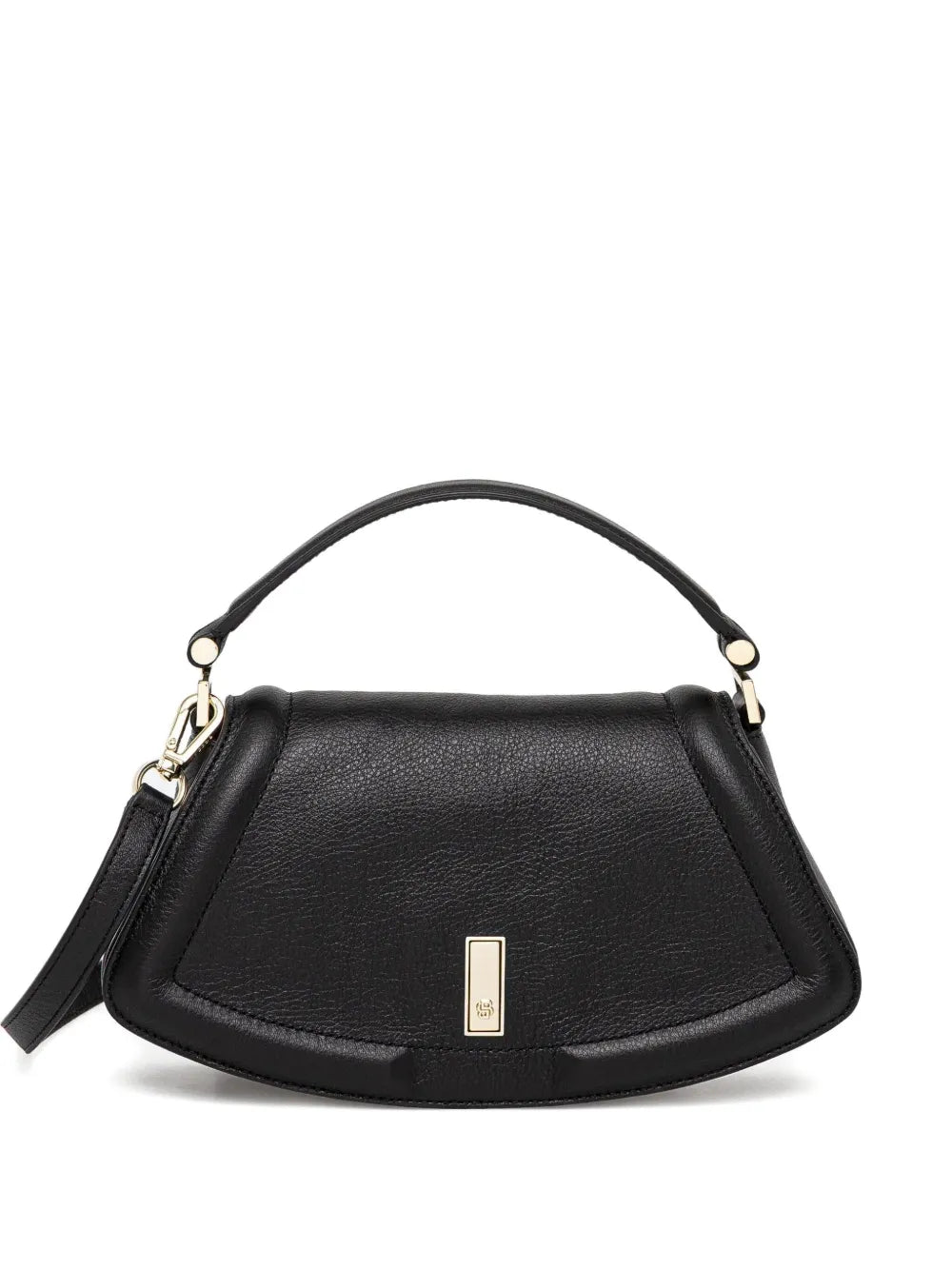 BOSSAriell curved top-handle satchel