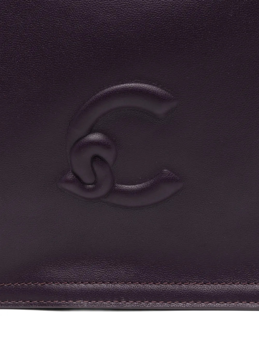 Coccinellelarge Dulse embossed-logo tote bag