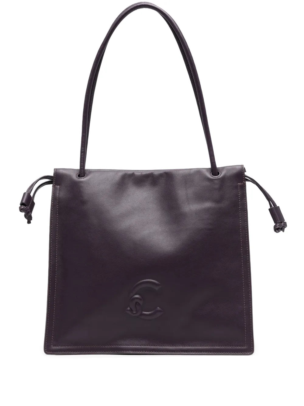 Coccinellelarge Dulse embossed-logo tote bag