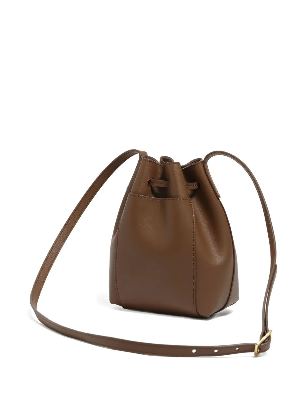 Bimba y Lolaleather drawstring bucket bag