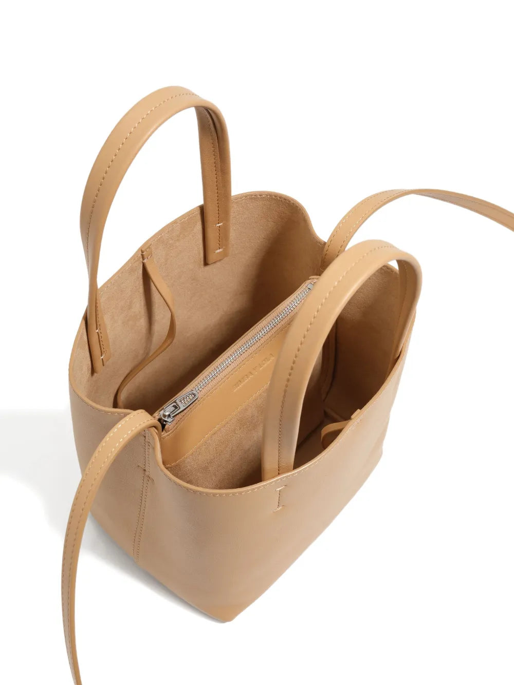 Bimba y Lolasmall Chihuahua leather tote bag
