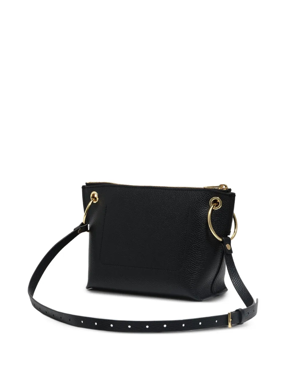 Bimba y Lolamedium trapezium leather crossbody bag