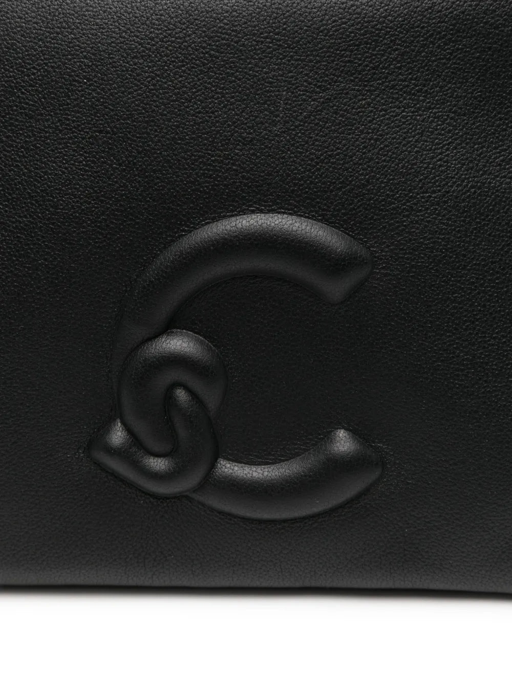 Coccinellemini embossed-logo chain shoulder bag