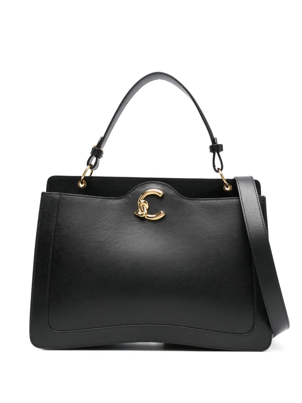 Coccinelleleather top-handle tote bag
