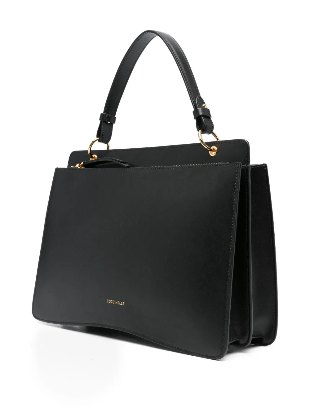 Coccinelleleather top-handle tote bag