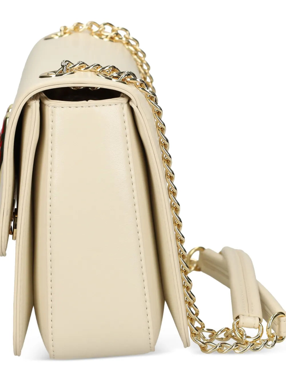 Love Moschinoheart-plaque chain shoulder bag