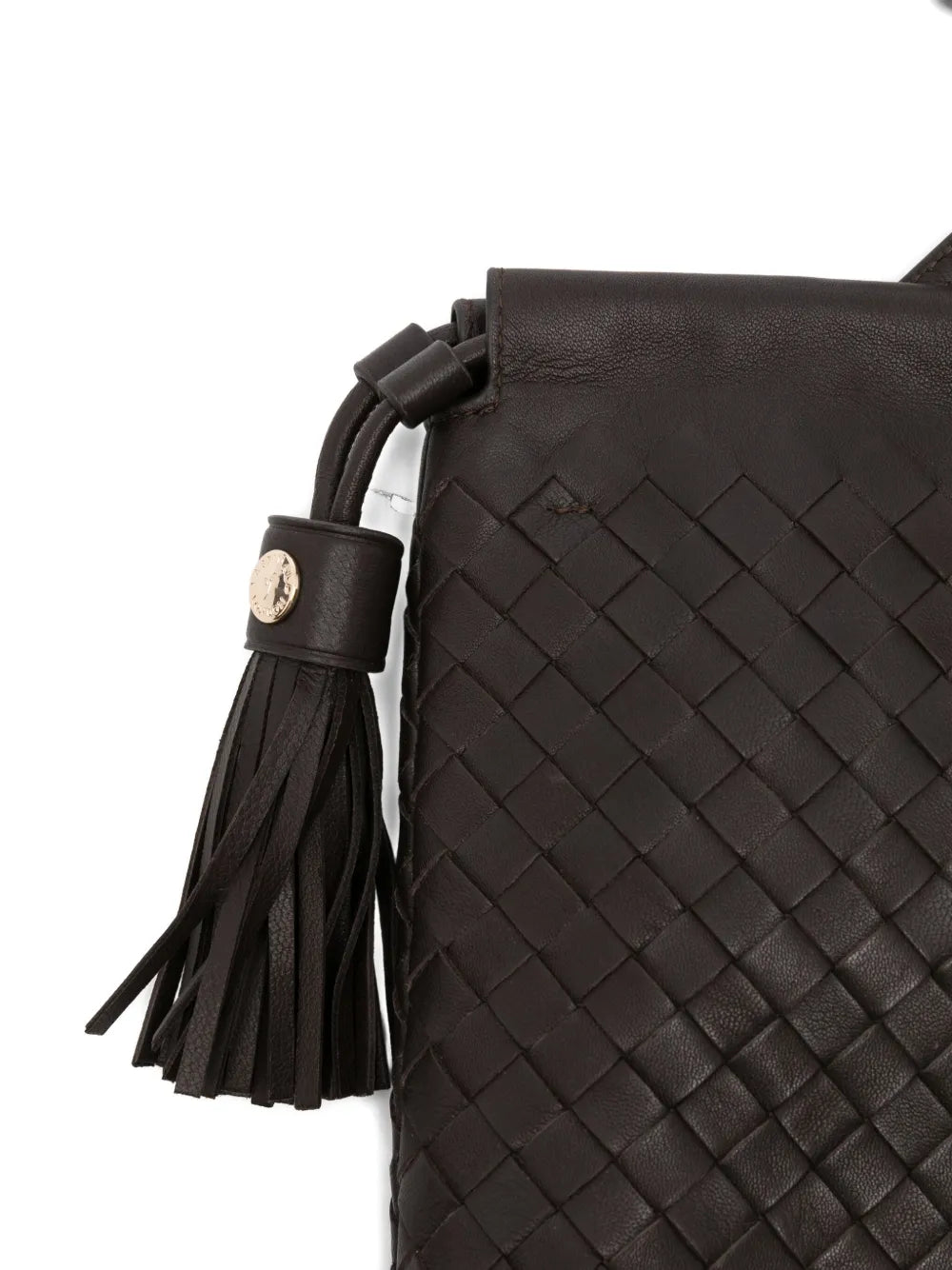 Aspinal Of LondonHudson woven mini crossbody bag