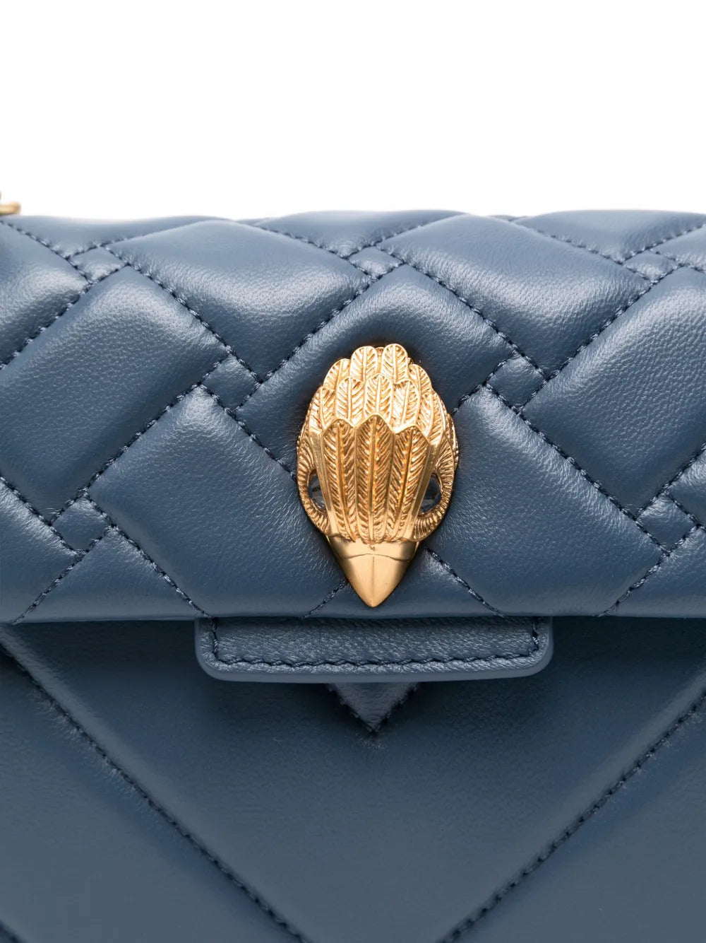 Kurt Geiger Londonquilted logo-plaque crossbody bag