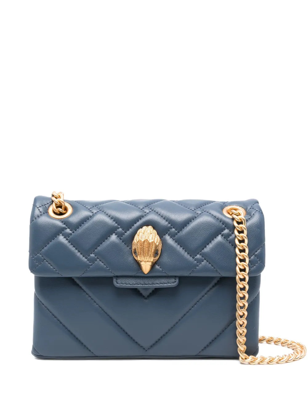Kurt Geiger Londonquilted logo-plaque crossbody bag