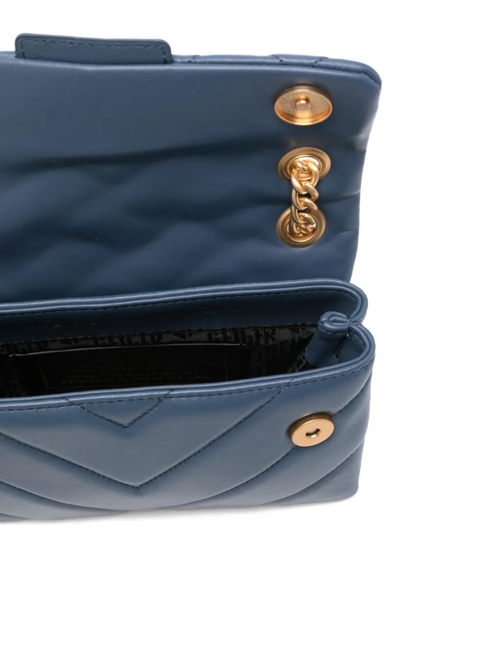 Kurt Geiger Londonquilted logo-plaque crossbody bag