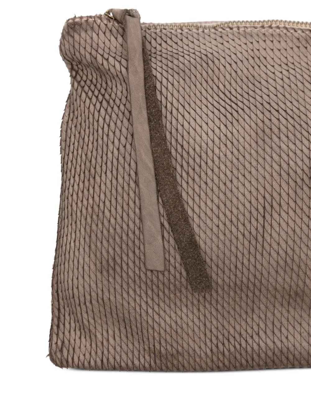 SOMMETtextured leather satchel