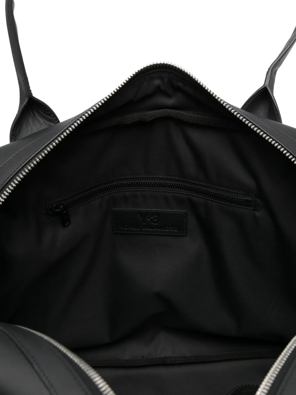 Y-3medium debossed-logo shoulder bag