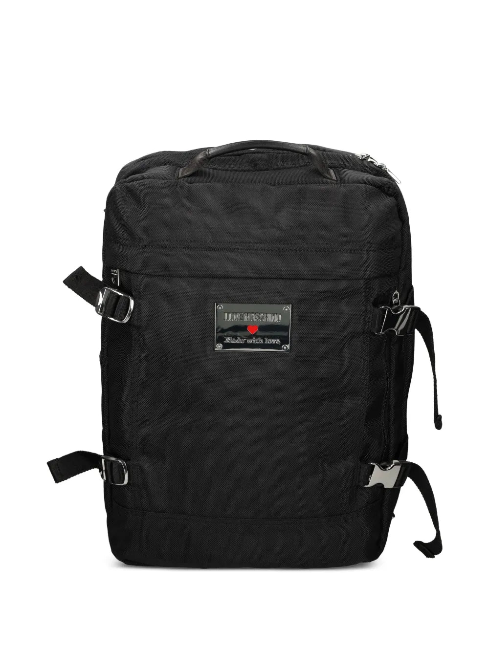 Love Moschinologo-plaque backpack