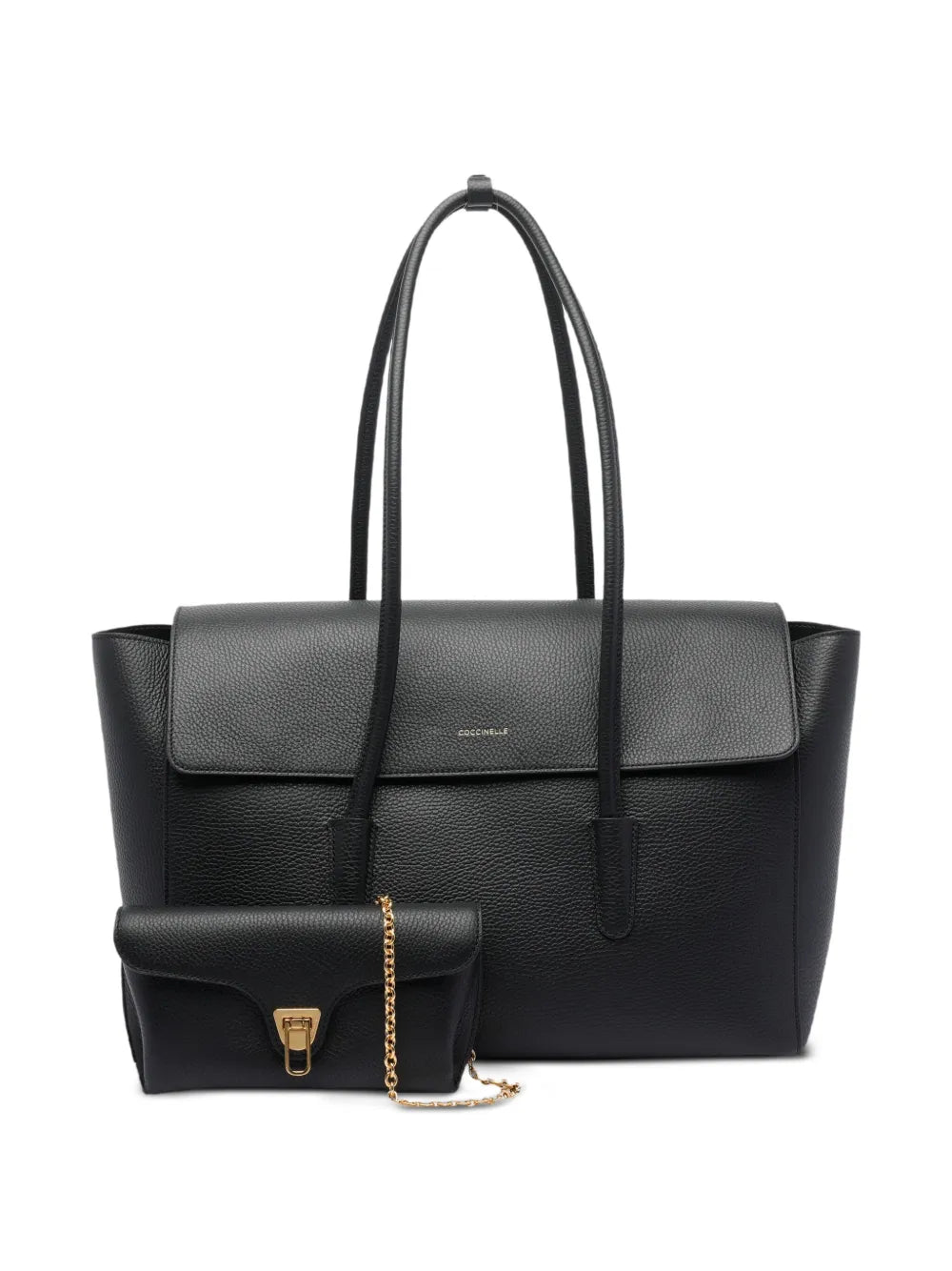 CoccinelleDouble Beat calf-leather handbag
