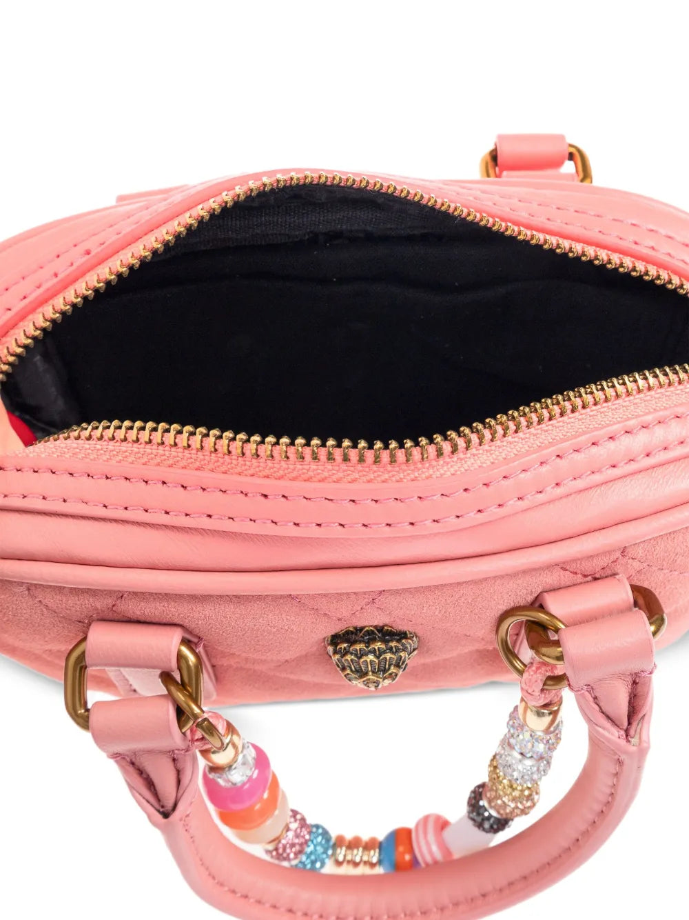 Kurt Geiger Londonmini Kensington London quilted beaded tote bag
