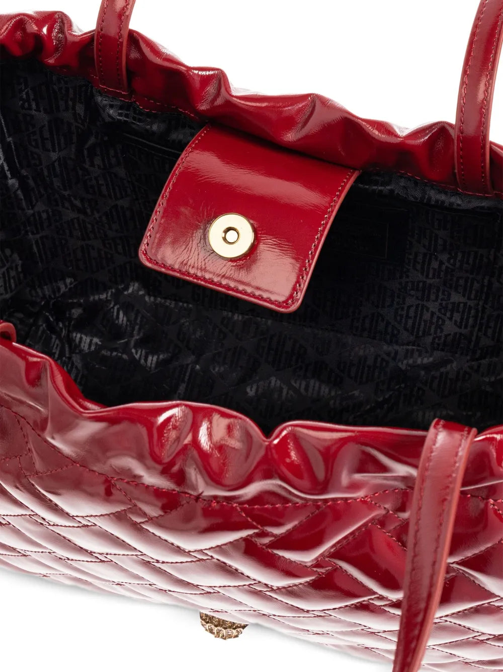 Kurt Geiger Londonquilted drawstring-fastening tote bag