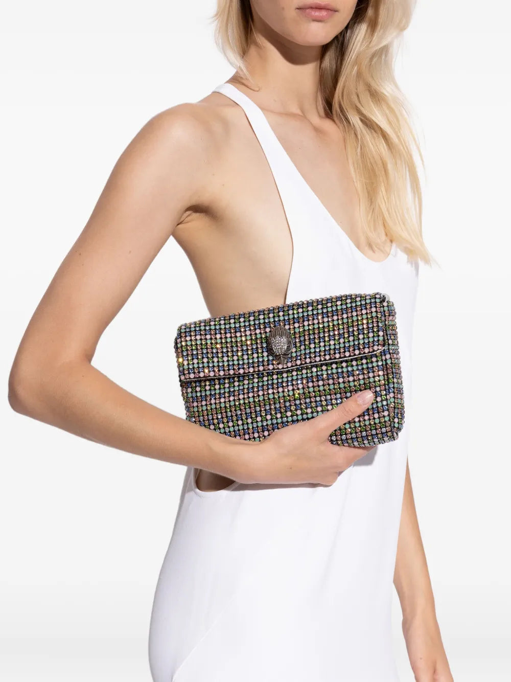 Kurt Geiger Londonsmall Crystal Party shoulder bag
