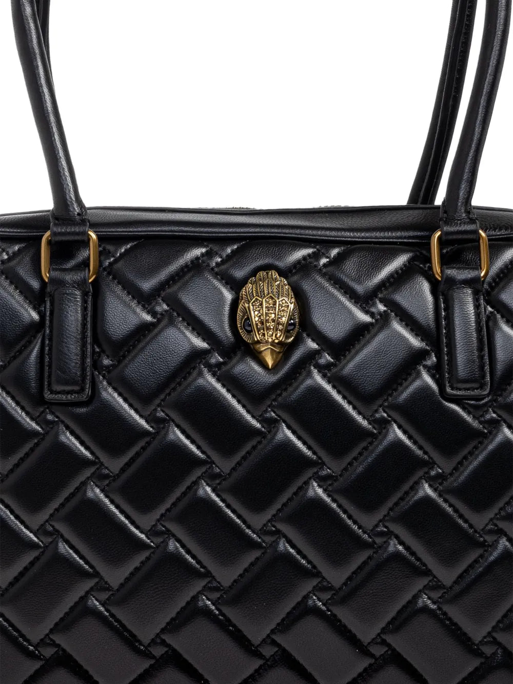 Kurt Geiger Londonsmall Kensington Drench quilted duffle bag