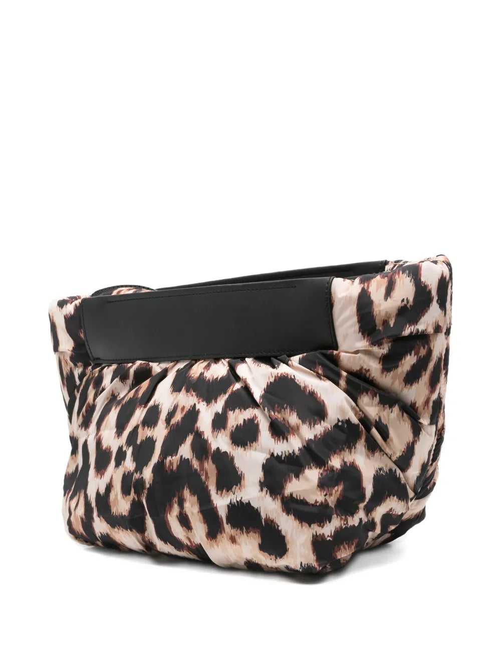 VeeCollectivemedium Caba leopard-print clutch bag