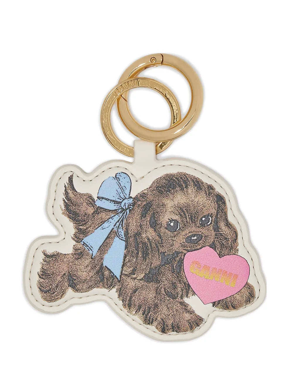 GANNIBrown Puppy keyring