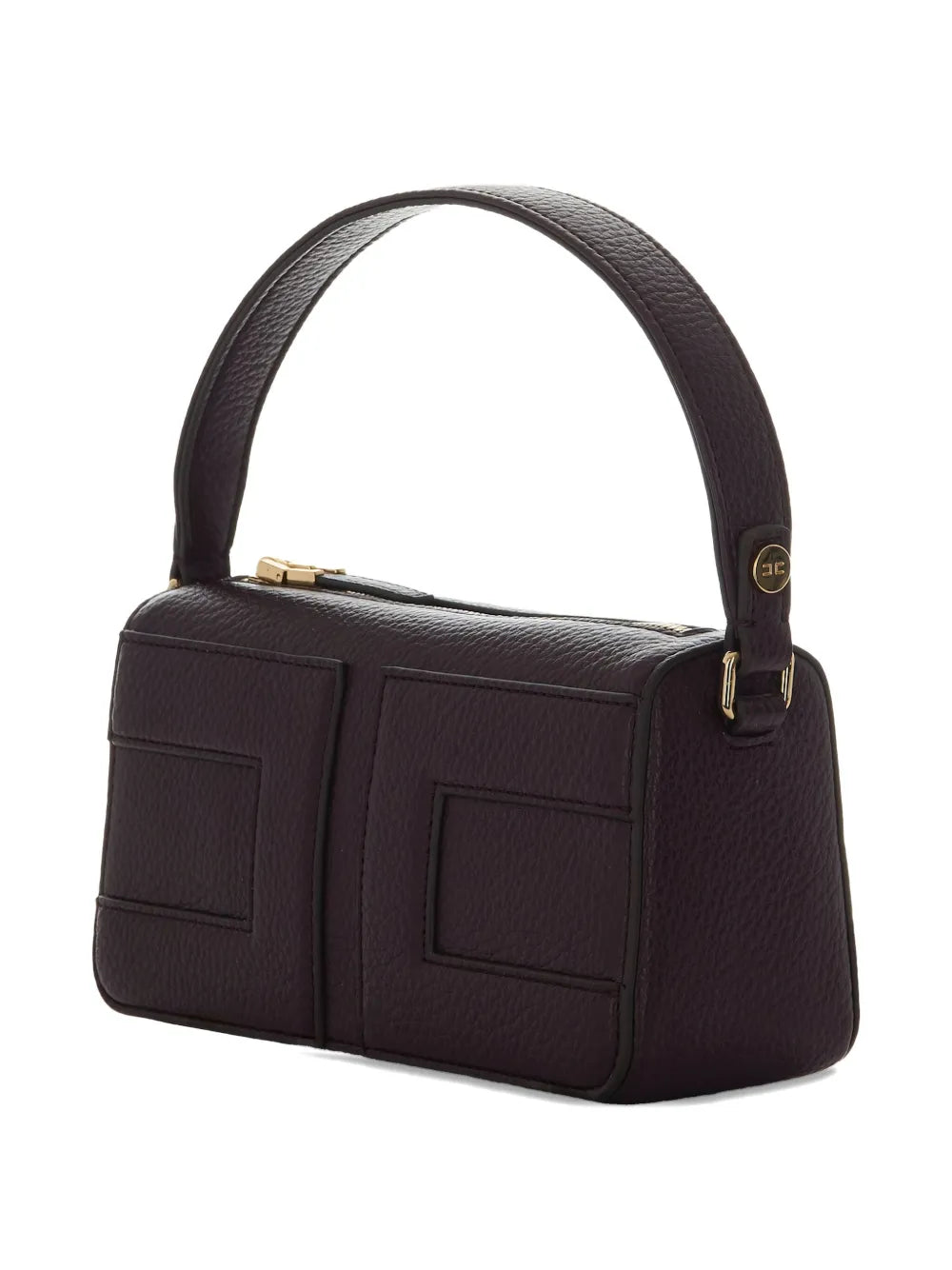 Elisabetta Franchitop-handle panelled shoulder bag